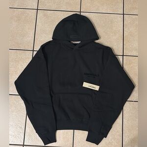 Essentials Unisex's Hoodie in Black